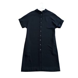 Aritzia Babaton Glen Shirt Dress Black Size XS/S